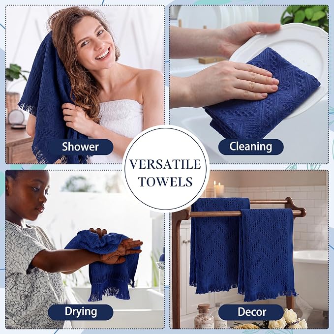 HunnmingRe 19 Pack Boho Hand Towel - Image 7