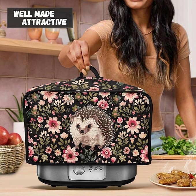 Hedgehog Cover Slow Cooker Mesh Pocket Accessory Dust Cover