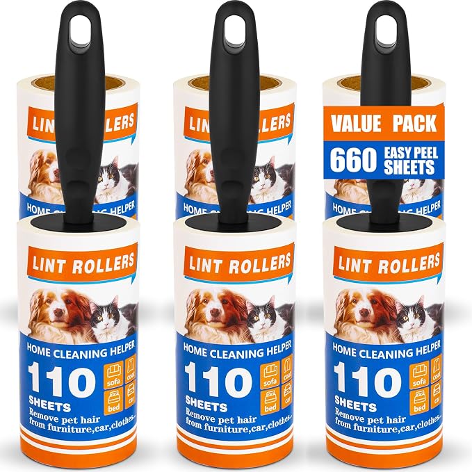 Lint Roller, Extra Sticky, 660 Sheets by Unknown