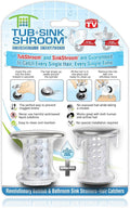 TubShroom and SinkShroom Drain Protectors Hair Catchers by TubShroom