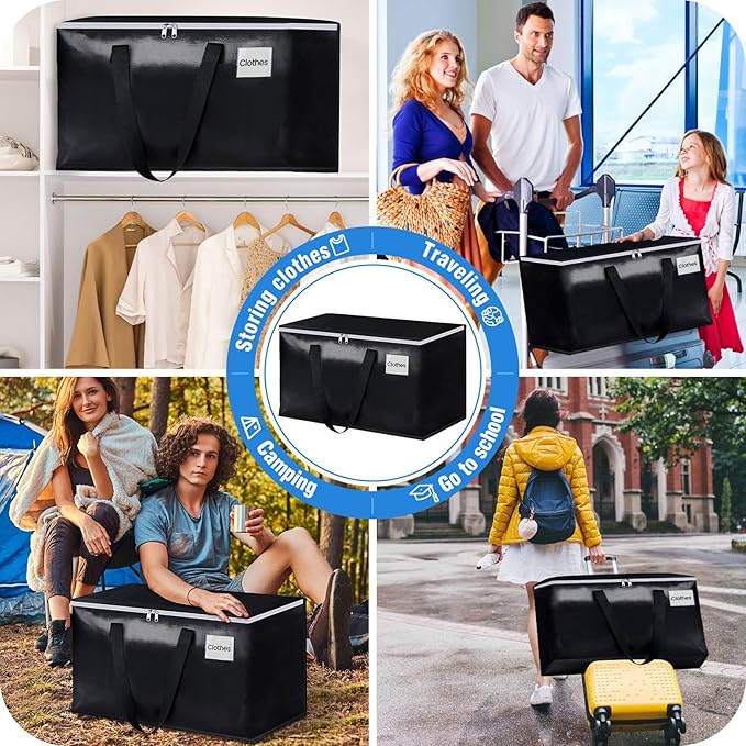 Heavy Duty Moving Bags, Extra Large Storage Bags, - Image 7