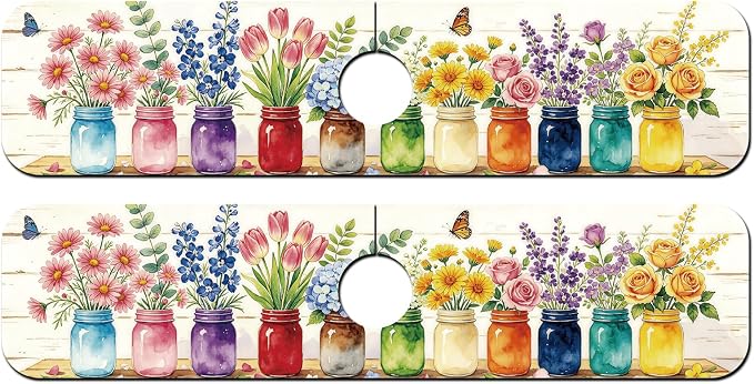 2 Pcs Kitchen Sink Splash Guard Faucet Mat Vase Faucet Mat by CONCHLERY%E6%97%97%E8%88%B0%E5%BA%97