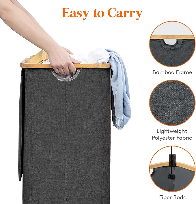 Lifewit 105L Laundry Basket - Image 5