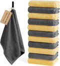 12-Pack Cotton Hand Towels for Bathroom by SEMAXE