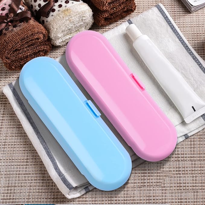 Fowecelt 2 Pack Electric Toothbrush Travel Case - Image 4