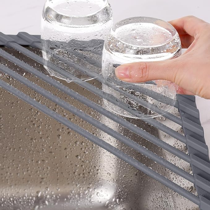 Tomorotec Roll Up Dish Drying Rack - Image 2