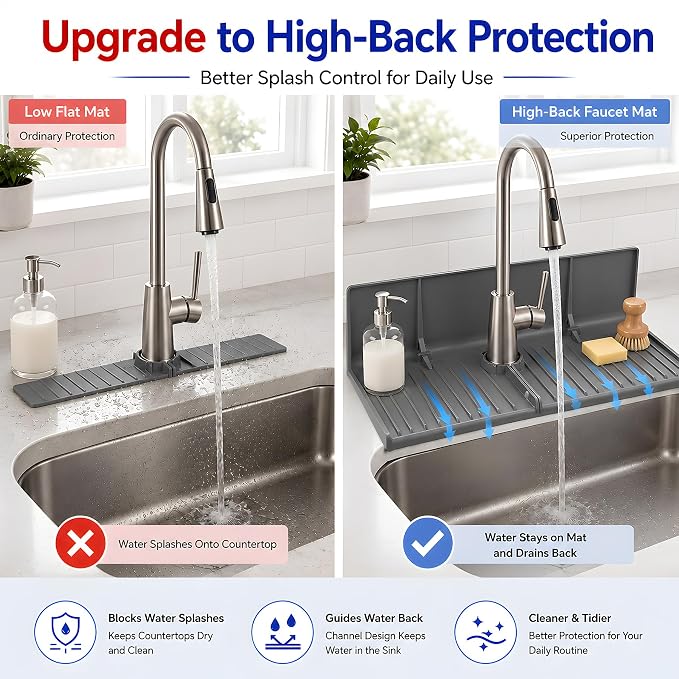 Faucet Mat for Kitchen Sink - Image 4