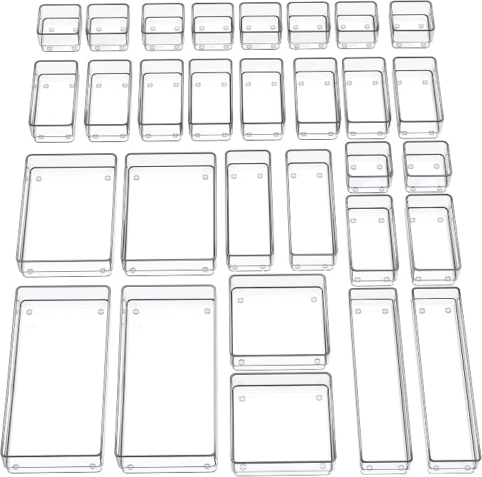 SMARTAKE 30-Piece Drawer Organizer by SMARTAKE