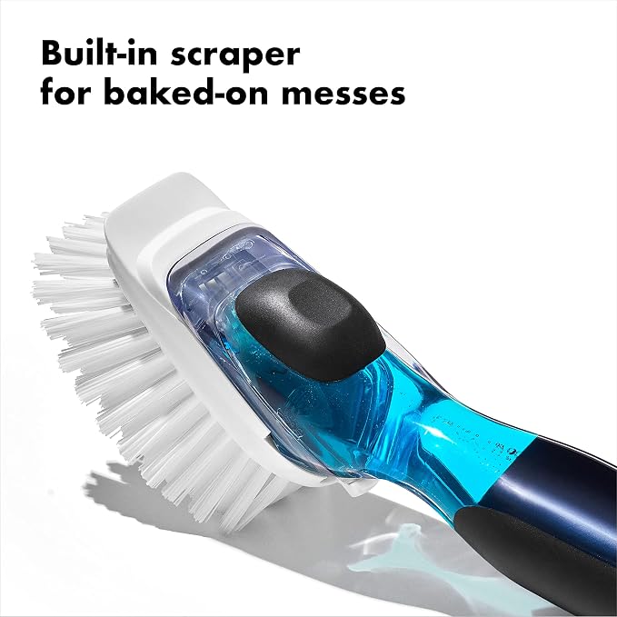 OXO Good Grips Soap Dispensing Dish Brush Storage Set - Image 4
