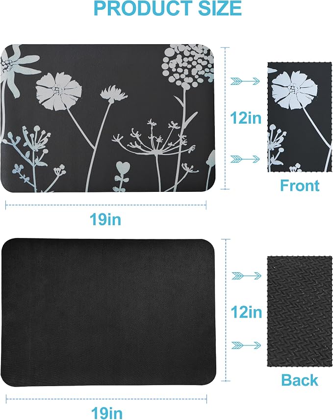 Dish Drying Mat for Kitchen Counter, Non-slip Drying Mat for Coffee Machine - Image 7