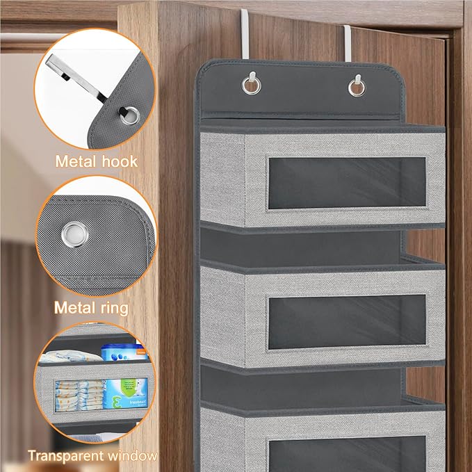Over The Door Hanging Organizer Storage - Image 6