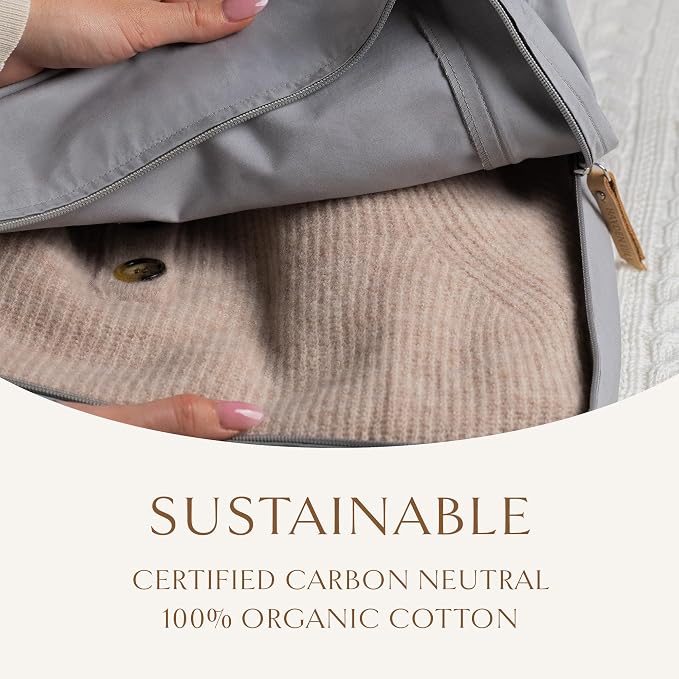 Luxury Organic Cotton Sweater Storage Bag - Image 3