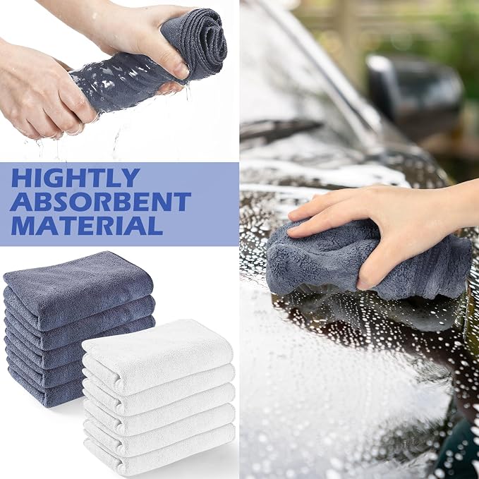 SmoothNovelty 10 Pcs Extra Large Microfiber Cloth 30" x 20" Large Floor - Image 6