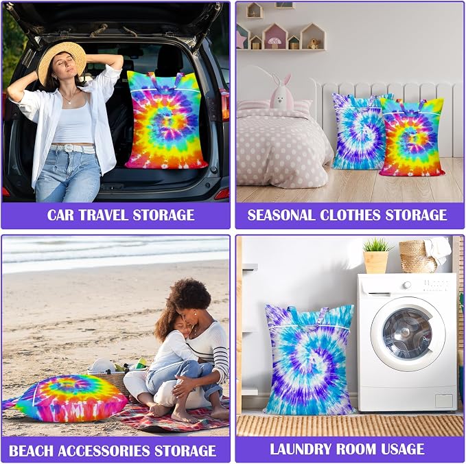 2 Pcs Large Travel Laundry Bag Waterproof - Image 6
