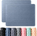 2 Pack Caketime Silicone Dish Drying Mat by CAKETIME