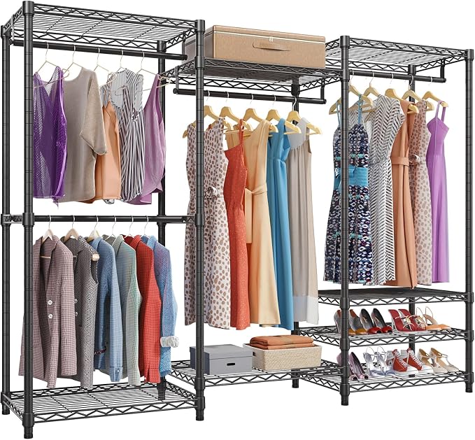 VIPEK V5 Heavy Duty Clothes Rack, Freestanding Modular Closet System, 4 x 23.6 by VIPEK