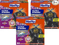 Hefty Ultra Strong 30 Gallon Trash Bags, Large Bags 30 Gallon Size, Break by Hefty