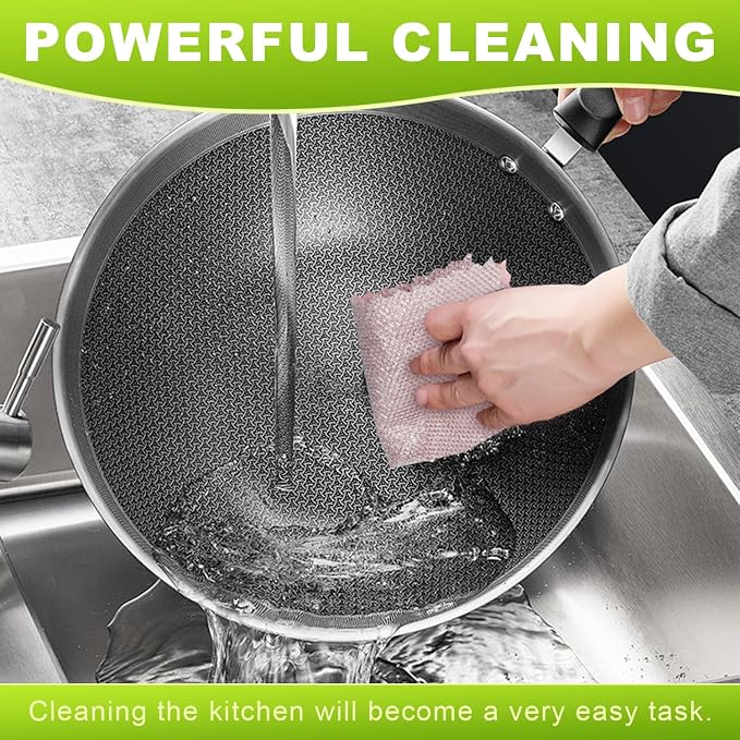 12 Pcs Multipurpose Wire Dishwashing Rag - Image 6