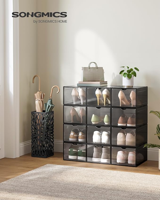 SONGMICS Shoe Boxes, Up to US Size 11 - Image 2