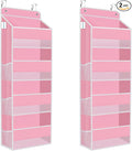 2 Pcs Over The Door Organizer Large Capacity Hanging Storage Room Organizer by SpaceHacks