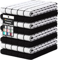 Homaxy Large Premium Cotton Kitchen Towels 16"x 28", 8 Pack by Homaxy
