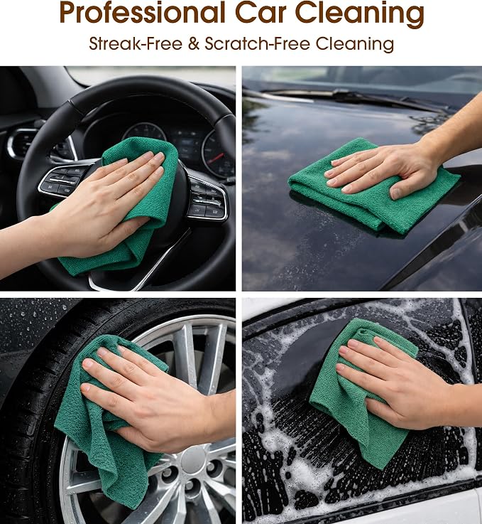KitchLife Microfiber Cleaning Cloth Roll, 100 Pack - Image 6