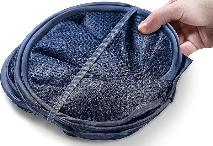 Pop up Laundry Hamper, Foldable Mesh Clothes Hamper - Image 7