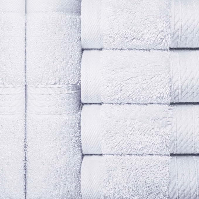 Superior Egyptian Cotton Plush & Absorbent, Face Towel Set of 6, Soft Luxury - Image 4