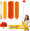 Tiumso 5-in-1 Duster with Extension Pole 100” Extendable Dusters by Tiumso