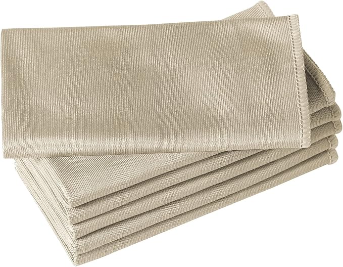 Puomue 6 Pack Microfiber Glass Cleaning Cloth, 16 Inch X 16 Inch, Lint Free by Puomue