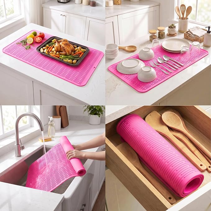 MicoYang Silicone Dish Drying Mat - Image 4