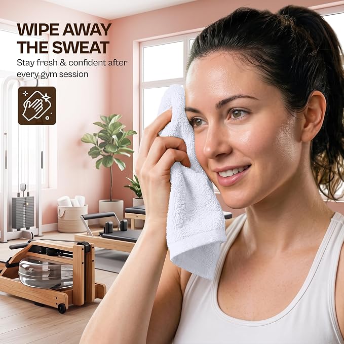 Utopia Towels 60 Pack Washcloths, 12x12 in, 100% Cotton - Image 5