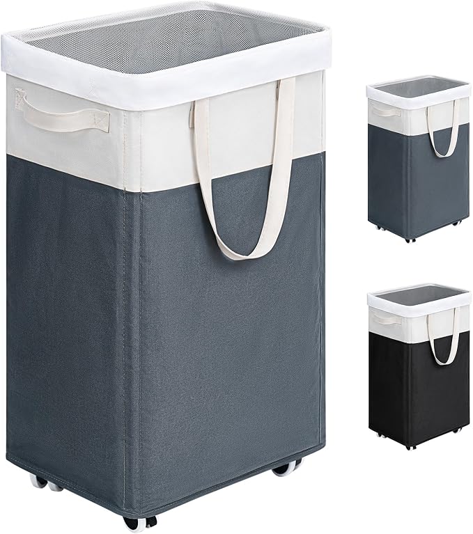 Goodpick 75L Rolling Dirty Clothes Hamper by Goodpick