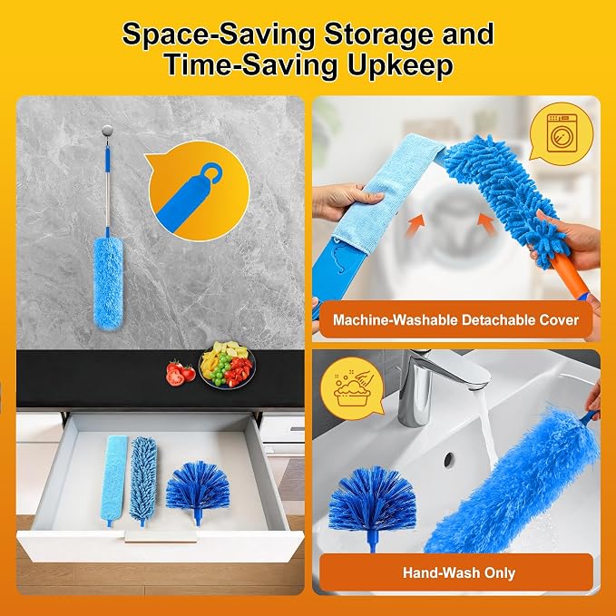Tiumso 5-in-1 Microfiber Duster Kit - Image 7