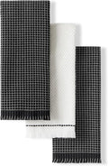 KitchenAid Gourmet Series Gridlines Kitchen Towels 3-Pack Set, 100% Cotton by KitchenAid