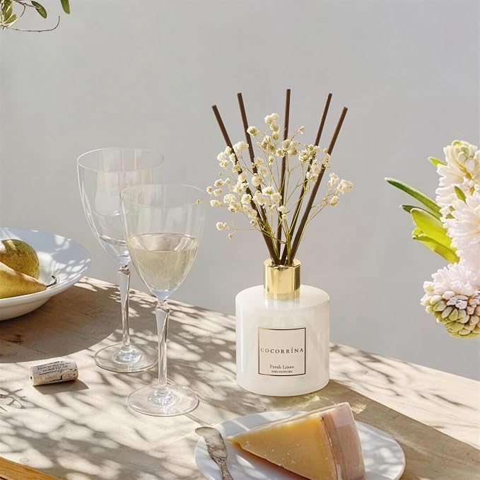 Reed Diffuser - Fresh Linen 6.7 fl oz Reed Diffuser - Image 4