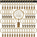 MAQIHAN 40PCS Curtain Rings by MaqiIhanCustomOfficial