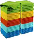AIDEA Microfiber Cleaning Cloth-50PK, Microfiber Towels by AIDEAHOME