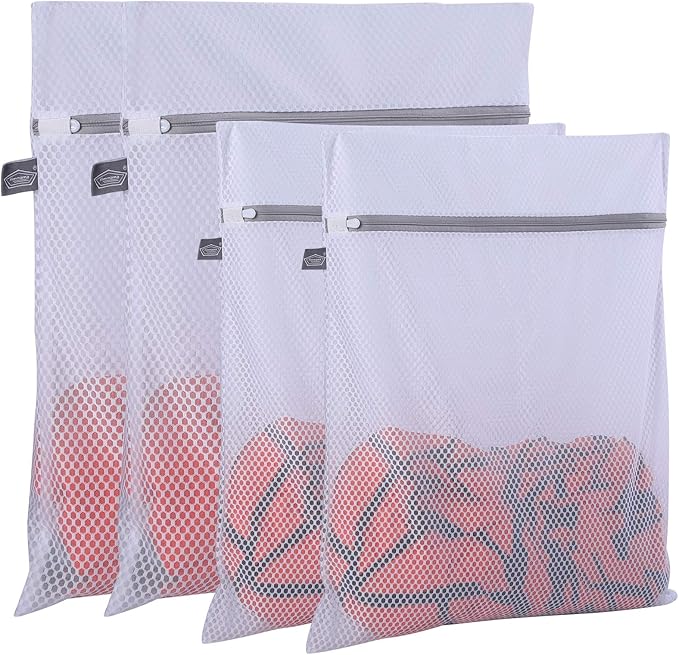 Mesh Laundry Bags for Delicates, Garment Bag for Washing Machine by Kimmama