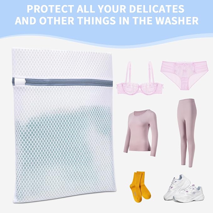 12PCS 12X16IN Laundry Bags Mesh Wash Bags - Image 5