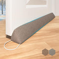 SYIPO Triangle Door Draft Stopper，35.4" Weighted Under Door Draft Blocker by SYIPO