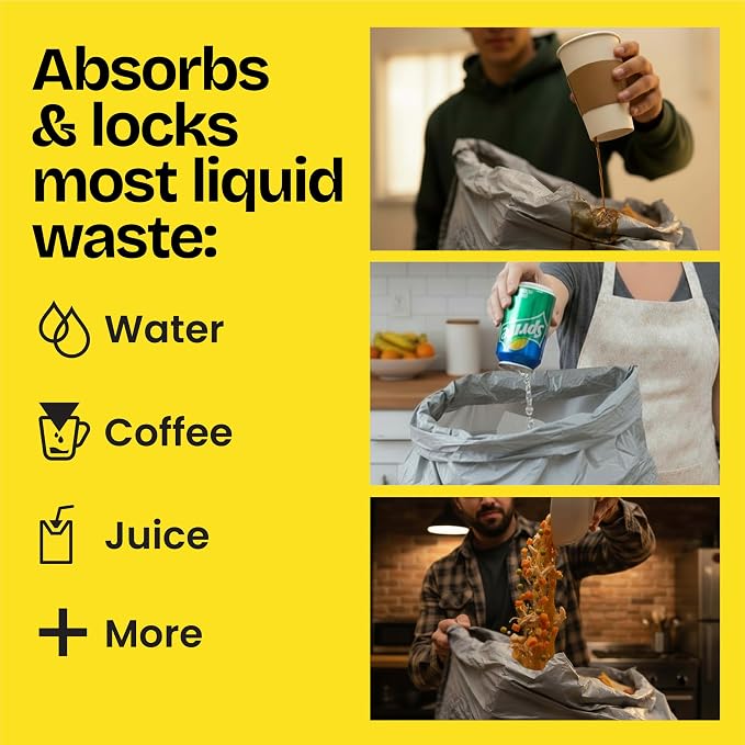 Glad ForceFlex MaxStrength Tall Kitchen Trash Bags, Rip and Leak Resistant - Image 5