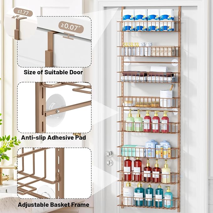 ElegantArray 8-Tier Pantry Door Organizer - Image 5
