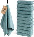 12-Pack Blue Cotton Hand Towels by SEMAXE