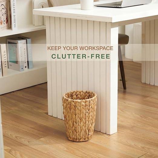 84ECO 2-Pack Wicker Trash Cans - Image 4