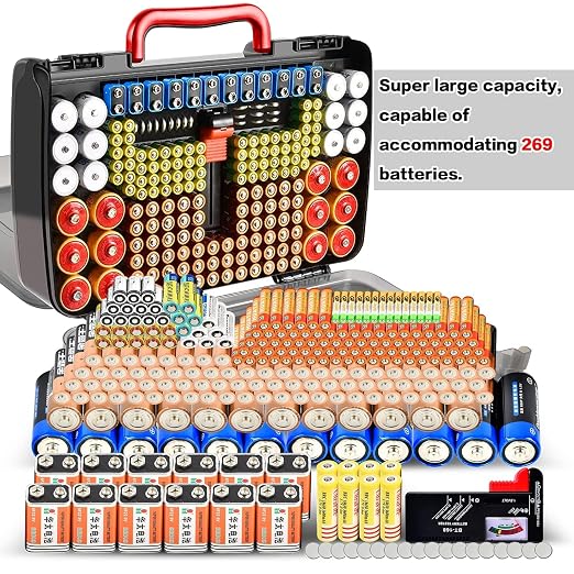Battery Organizer Storage Case - Image 4