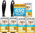 Lint Rollers for Pet Hair, Sticky Remover for Couch, Furniture and Carpet by Polardo