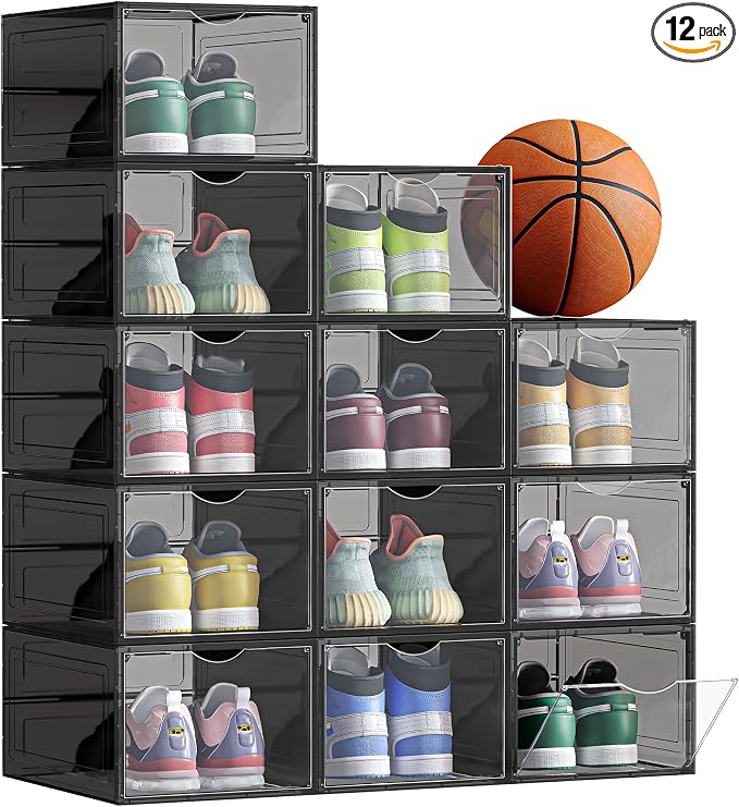 SONGMICS Shoe Boxes, Up to US Size 11 by Unknown