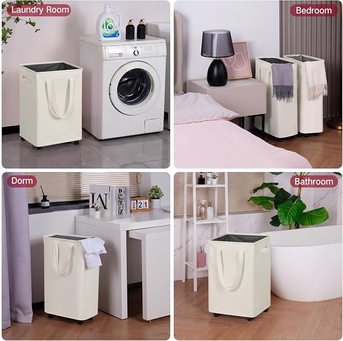 efluky Slim Laundry Hamper - Image 6