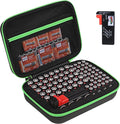 Battery Organizer Storage Case by PORTABLESTORAGECASE